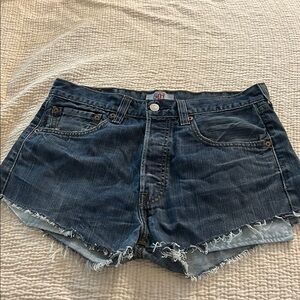 Vintage levis cut off shorts